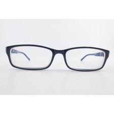 Take 1 TP-09084 Navy Blue Rectangular Eyeglasses Frames 52-17-135 Full Rim Mens