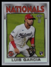 2021 Topps Chrome Ben Baller Edition #86TB-19 Luis Garcia 1986 Topps Baseball RC