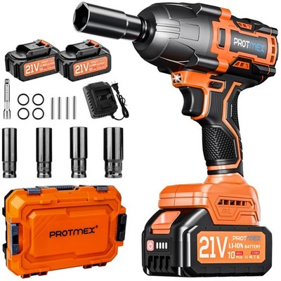 High Torque Electric Impact Driver, Variable Speeds, 1200N.m