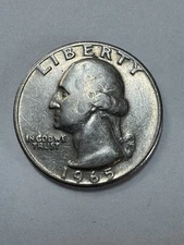 1965 quarter no mint mark multiple errors Date On Rim, Liberty On Rim, Closed A