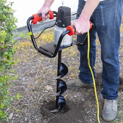 1500W Electric Post Hole Digger - The Ultimate Tool for Landscaping Projects