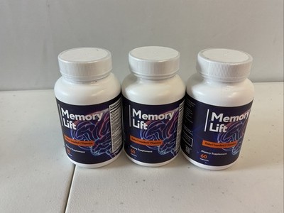 Memory Lift Brain Maximum Support Supplement Pills Advanced Formula 180 Capsules