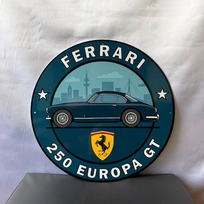1954 Ferrari 250 Europa GT  Maranello s Grand Touring Icon Sign - 19.7'' (50cm)