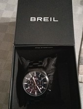 Breil Tribe Aviatore Cronografo Nero 40mm Orologio Crono Acciaio 