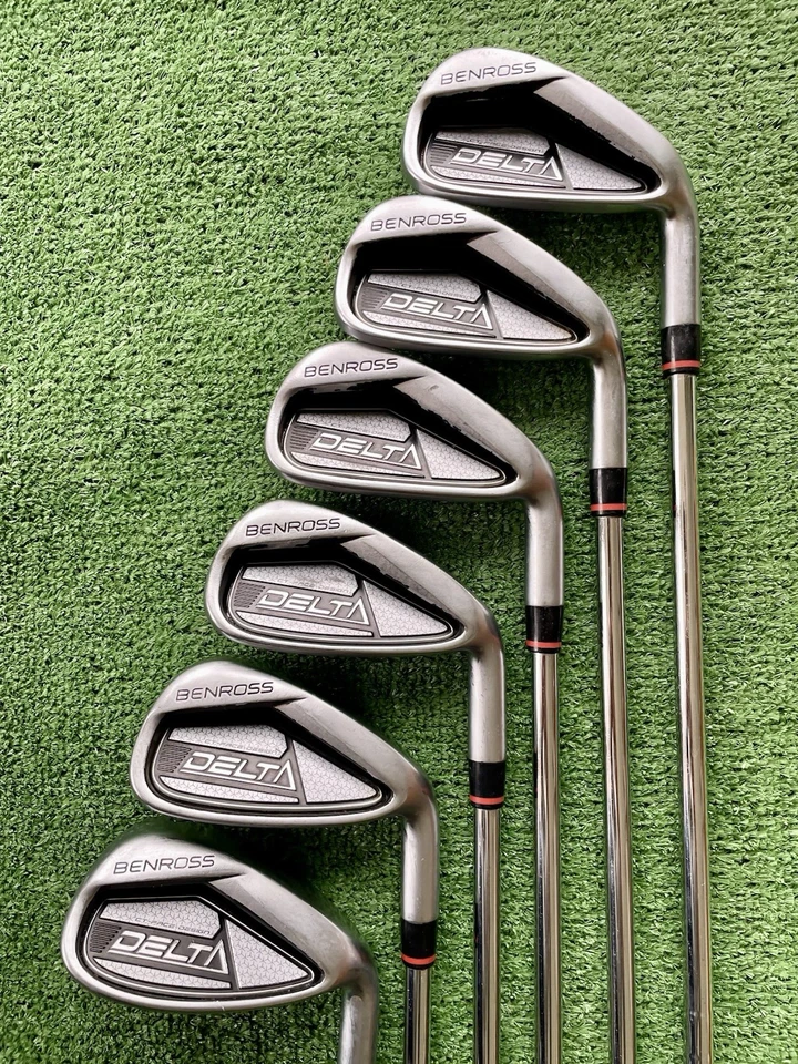Ben Ross Delta Irons 5-9i + SW Stiff Flex Right Handed Mens Golf Clubs - Image 2 of 4