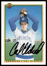 1990 Bowman #387 Cal Eldred -Hand Signed Autograph