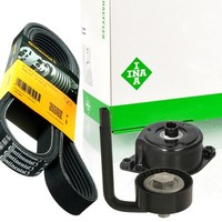 Conti 5PK813 Keilrippenriemen-Satz + Spanner FüR E46 E39 E38 E53 Bmw Land Rover