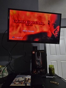 Sony PlayStation 2 PS2 Fat Console (SCPH-50001/N)  w/ AV & Power &Games