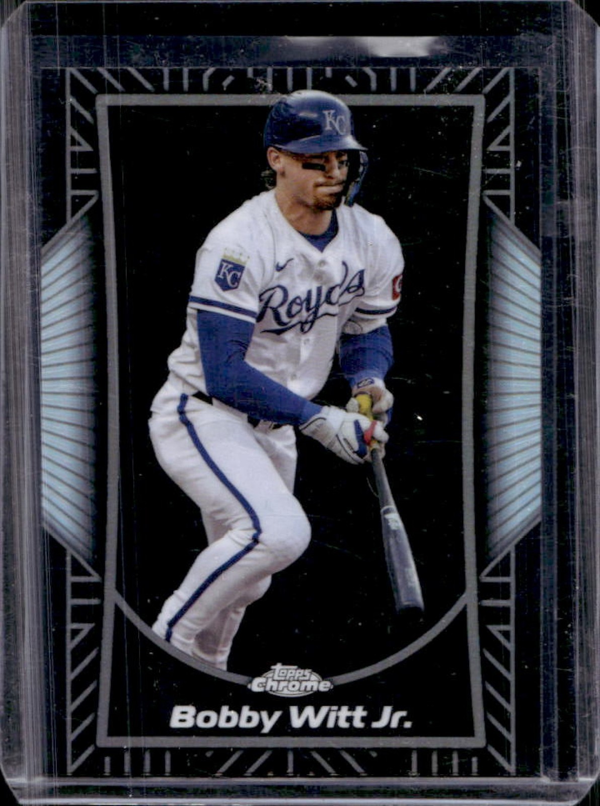 2025 Topps Chrome Bobby Witt Jr. Shadow Etch #SE-10 Royals