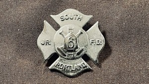 Junior Firefighter Badge South Portland Maine Fire Department