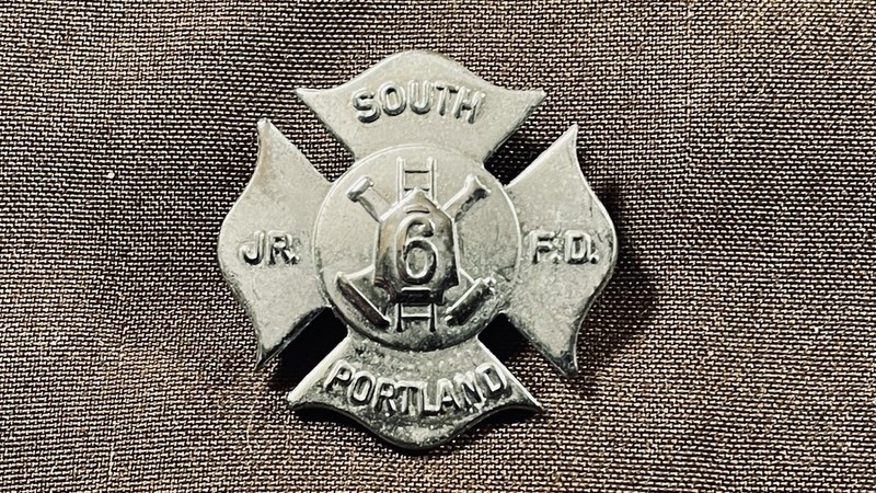 Junior Firefighter Badge South Portland Maine Fire Department