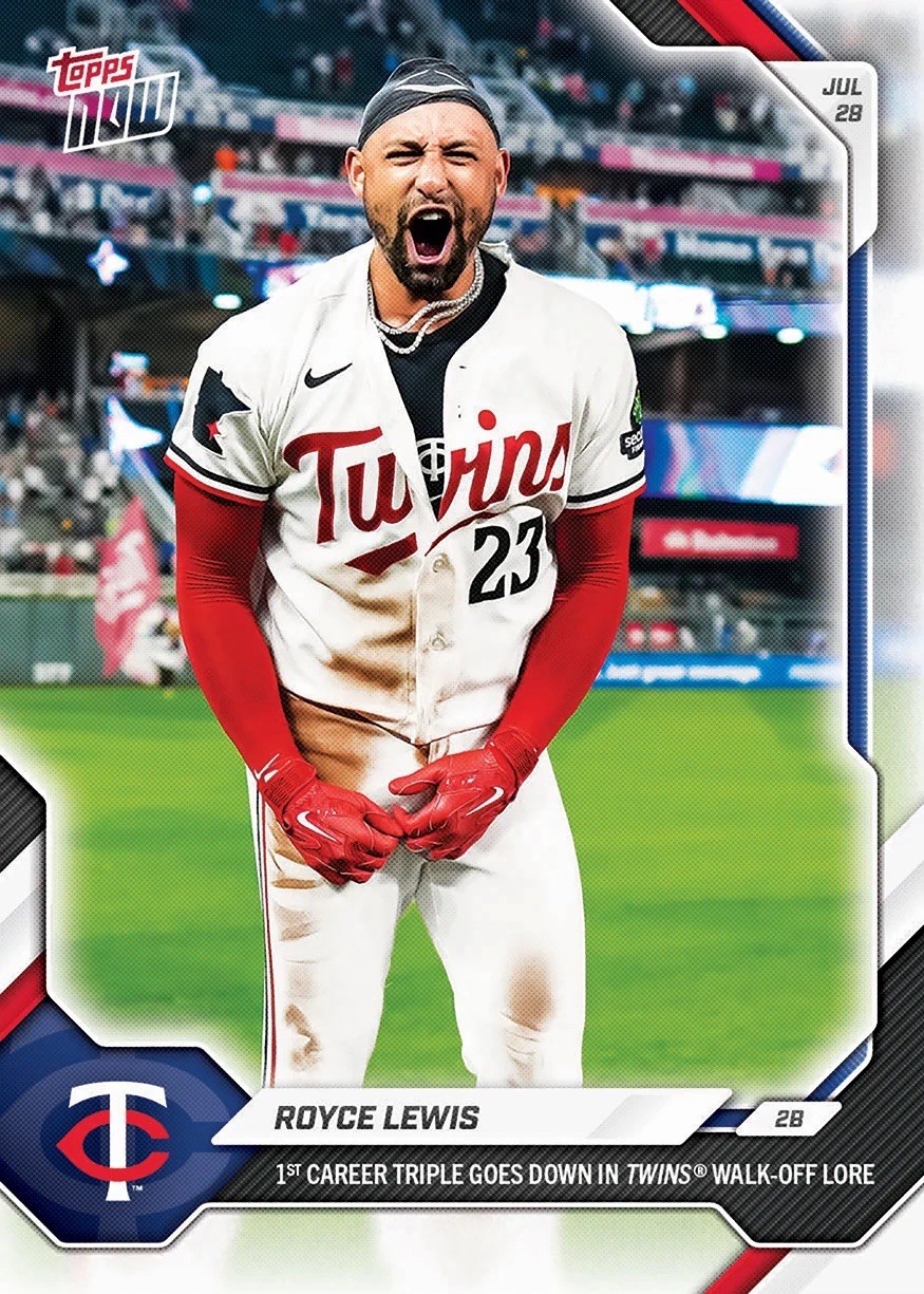 *PRE SALE* Royce Lewis - 2026 MLB Topps NOW® - Card 496