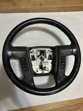 Volante de cuero Ford 09-14 F-150 F150 cuero crucero volumen de audio OEM