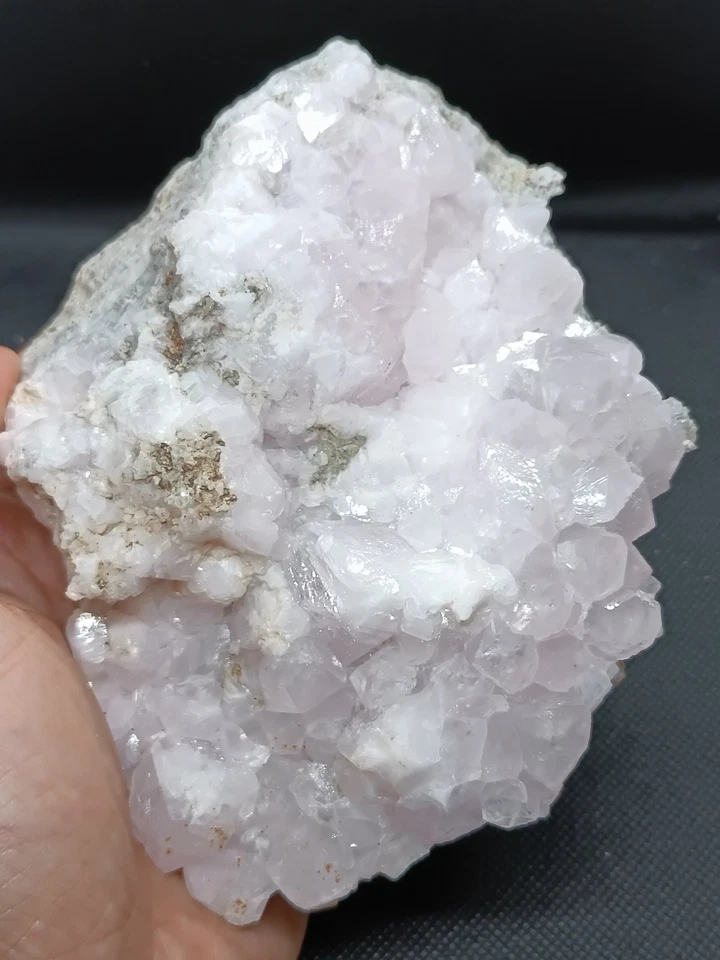 Manganocalcite Rose 879 g Calcite Rhodopes Cristal RARE UNIQUE Lithotherapie - Photo 4/4