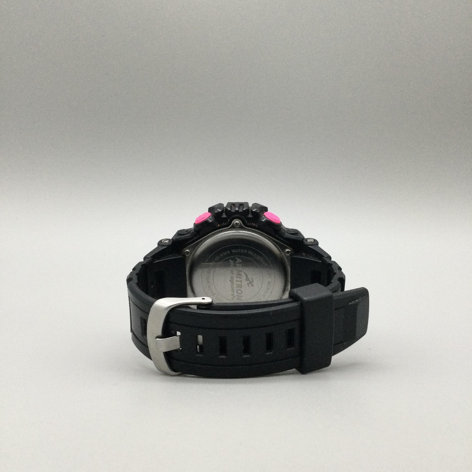 Armitron ProSport Digital Watch Mens 55mm Dual Time Chronograph New Battery