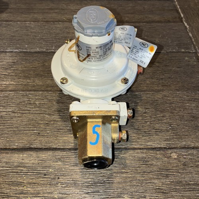 #ad #ad MEC MEGR 1232E HBH Twin Stage Propane Regulator FPOL X 1 2quot; NPT $65.00