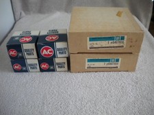 1964-67 Nos Corvette Glass Gauge Lenses Complete Set 6407929 6407930 Boxed