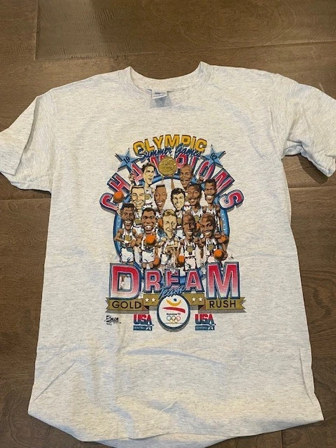 Camiseta Vintage 1992 USA Dream Team Campeones Olímpicos - Talla L - Barcelona ’92 Foto 3 de 4