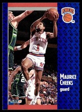 1991-92 Fleer Maurice Cheeks New York Knicks #135