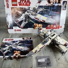 Lego Star Wars Set #75218 X-Wing Star Fighter Complete W/Box & Manual Set Yellow