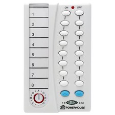 Control 16 X-10 Lights  Appliances with a X10 Palm Pad Remote Control HR12A 