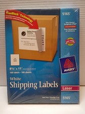 Avery 5165 TrueBlock Laser Shipping Labels, 8...