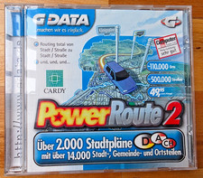 POWER ROUTE 2 - CD-ROM - mit über 2.000 Stadtplänen - Software