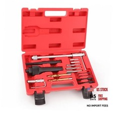 16pcs Glow Plug Removal Tool Kit, 8 mm 10 mm Damaged Glow Plug Extractor