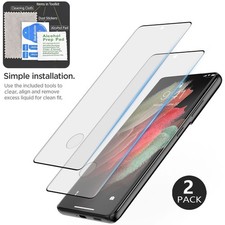For Samsung Galaxy S21 Ultra S21 Plus S21 FE 5G Tempered Glass Screen Protector