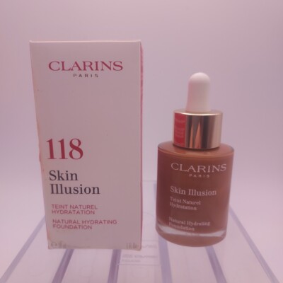Clarins Skin Illusion Natural Hydrating Foundation 118 SIENNA