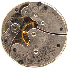 1903 WALTHAM POCKET WATCH MOVEMENT 12204227 GRADE: SEASIDE 0s 7j QB