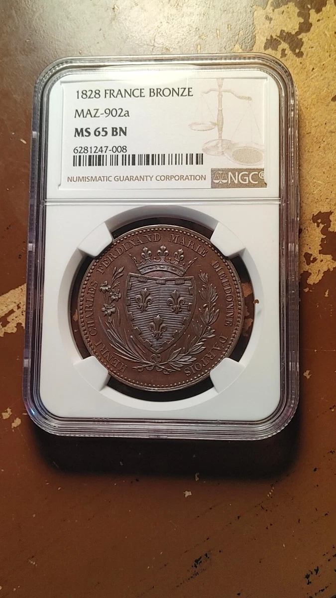 Las mejores ofertas en Monedas francesas certificado NGC Bronce | eBay