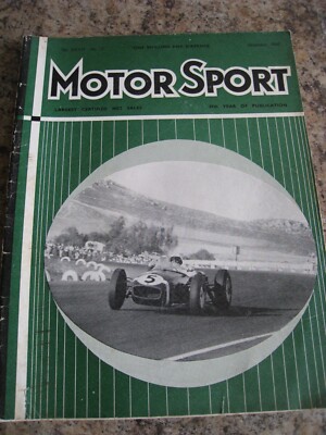 MOTORSPORT MAGAZINE DEC 1960 CHRISTMAS READING COOPER DRIVING SCHOOL MORGAN FOUR