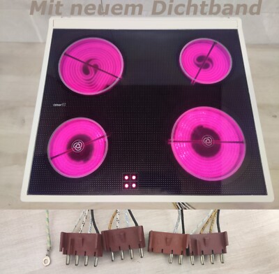 Siemens EKT720 Glaskeramik Kochfeld EK7202/02.Mit neuem Dichtband =Bosch NKM682D