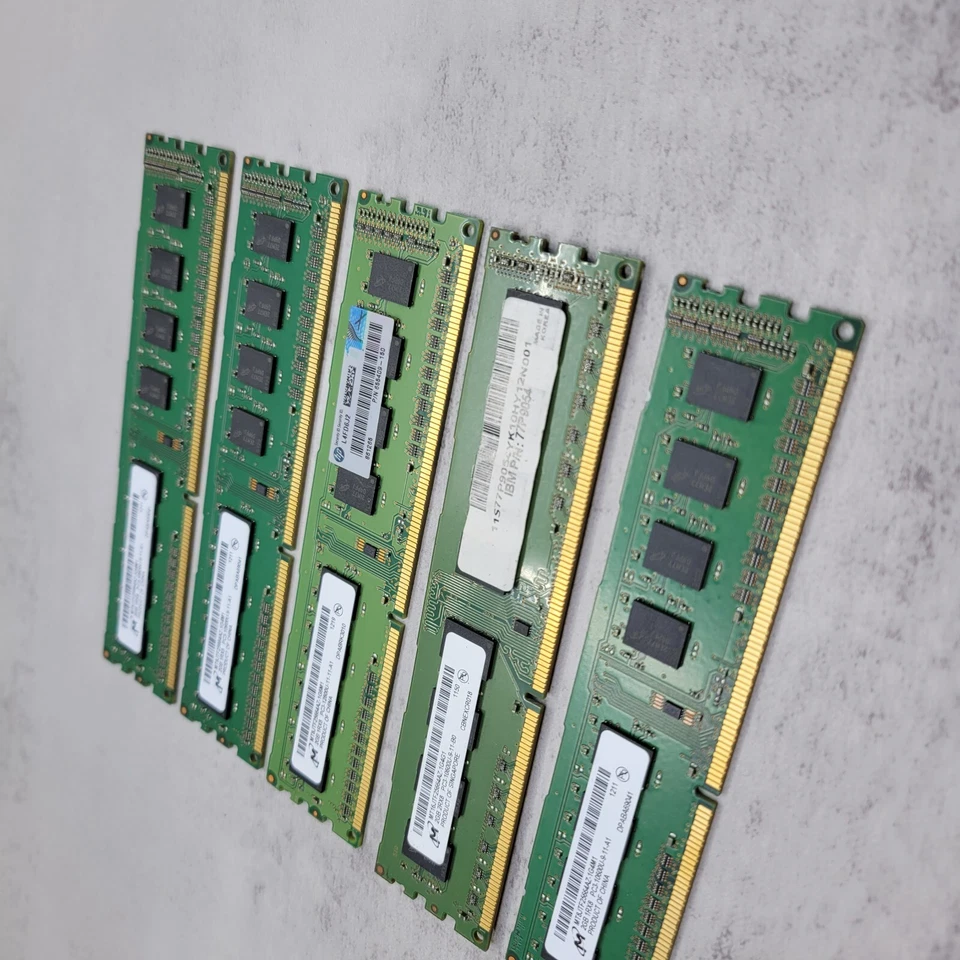 Micron Total 10GB (5x2GB) DDR3 Desktop RAM 1Rx8 PC3-10600U-9-11-A1™ - Image 4 of 4