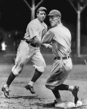 Chicago Cubs JOE TINKER and JOHNNY EVERS Glossy 8x10 Photo Baseball Print