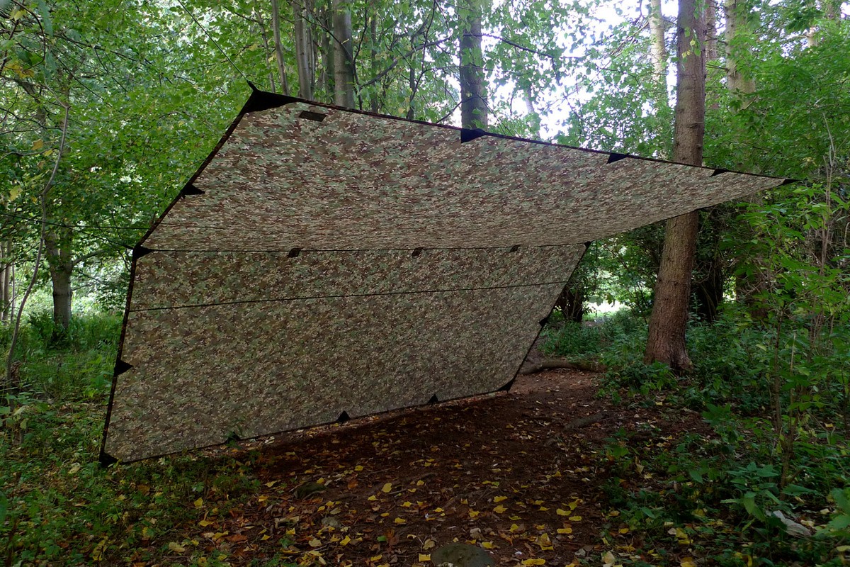 DD Tarp 4x4 - MC: Large Waterproof Portable Shelter for