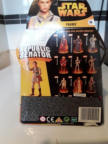 Star Wars Revenge of The Sith Republic Senator Padme 3.75" Action Figure - Picture 2 of 2