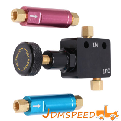 Adjustable Proportioning Brake Valve W/ 2Lb & 10Lb Disc/Drum Residual Valve Kit