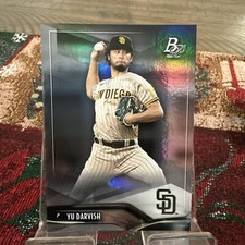 Yu Darvish 2021 Bowman Platinum Baseball #42 Base Set Card San Diego Padres