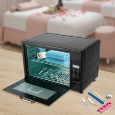 110V 24L UV Sanitizer Box Stainless Steel Dryer for Dental Medical Nail Salon