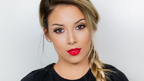 KISS FIRE Bright Fiery Red Matte Velvet Liquid Lipstick Waterproof Long Lasting - Picture 4 of 6
