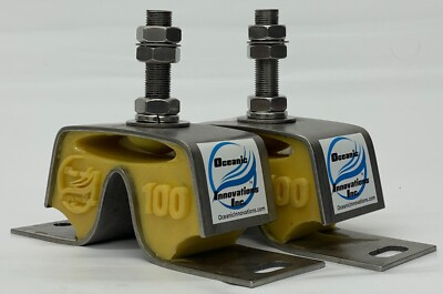 #ad 2 Stainless Marine Engine Motor Mount Replaces Yanmar 2GM #100 $270.00