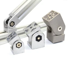 CH01 Aluminum Hinge T-Slot Corner Connector Joint Bracket 2020/3030/4040/4545