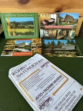 Set of 4 Vintage Postcards from Schwarzwald, Germany - Unposted- Original Sleeve