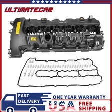Valve Cover W/ Gasket & Bolts For BMW 135i 335i 535i 740i N54 Z4 X6 11127565284