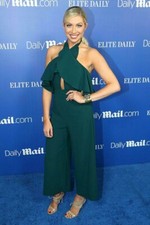 Zara Blogger Fave NWT Zara Green Ruffle Halter Jumpsuit Crossover Jumpsuit XS