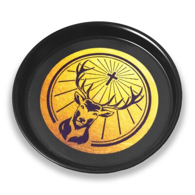 Originales Jägermeister Serviertablett Kellner Barkeeper Tablett Teller Platte