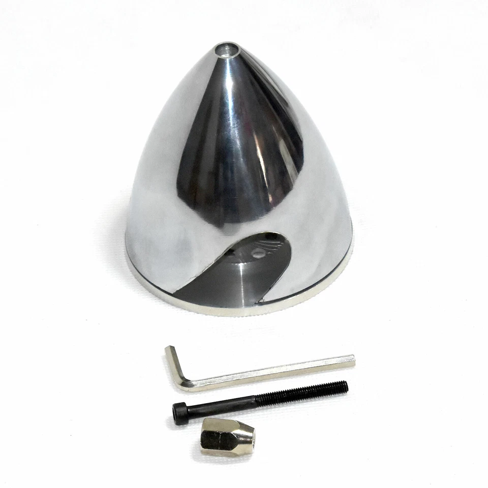 3 Slot 64mm 2.5in Aluminum Spinner for Gasoline Engine RC Airplane 3 blades prop - Image 4 of 4