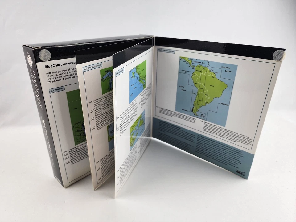 Garmin BlueChart Version 5 Americas New Sealed South America Canada Carribean - Image 2 of 4
